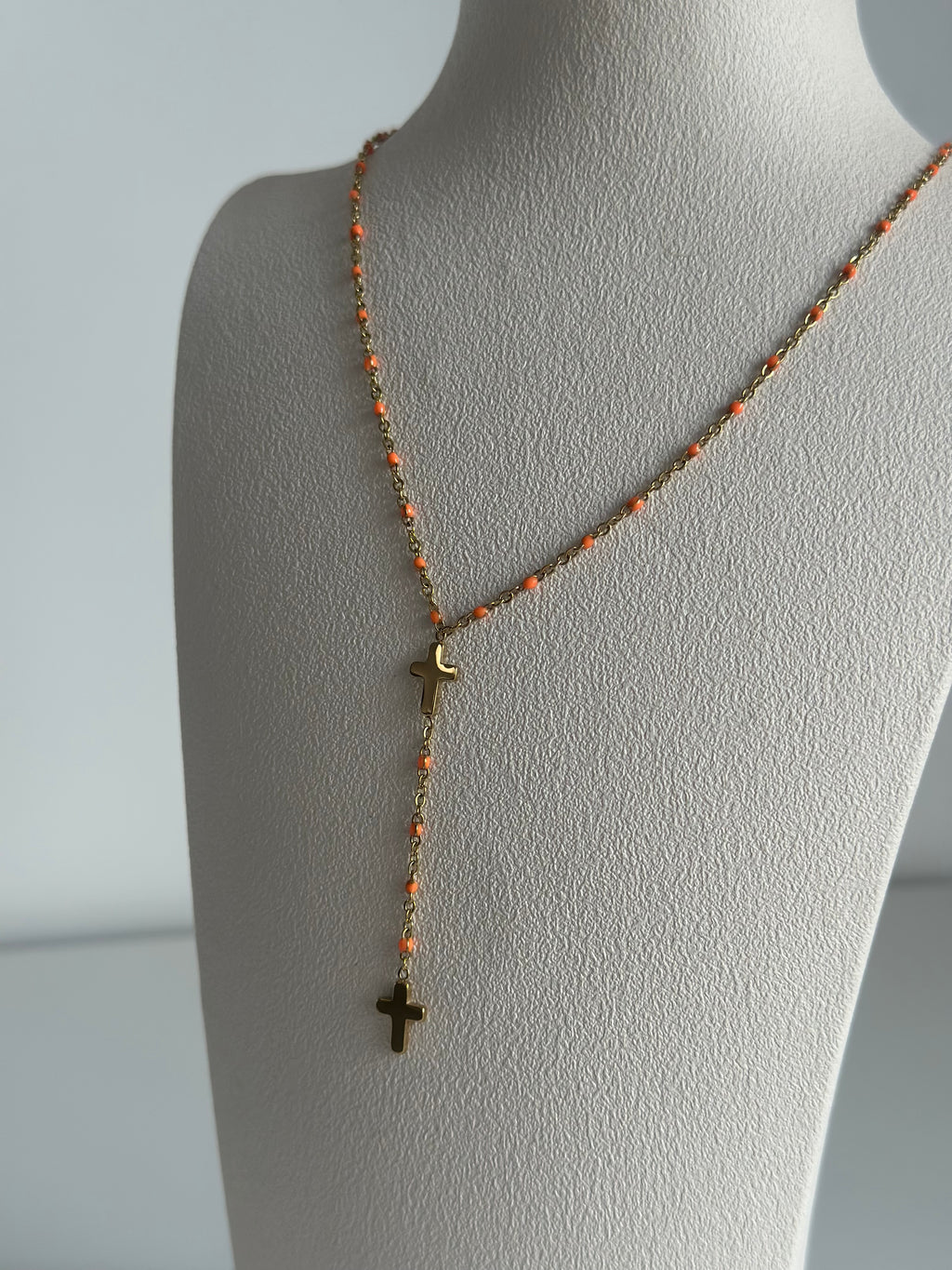 Collier Croix — Acier Inoxydable 316L