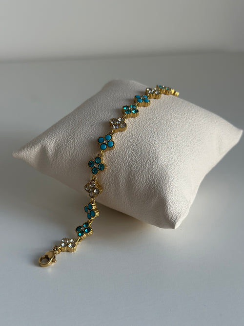 Bracelet Bleu — Acier Inoxydable