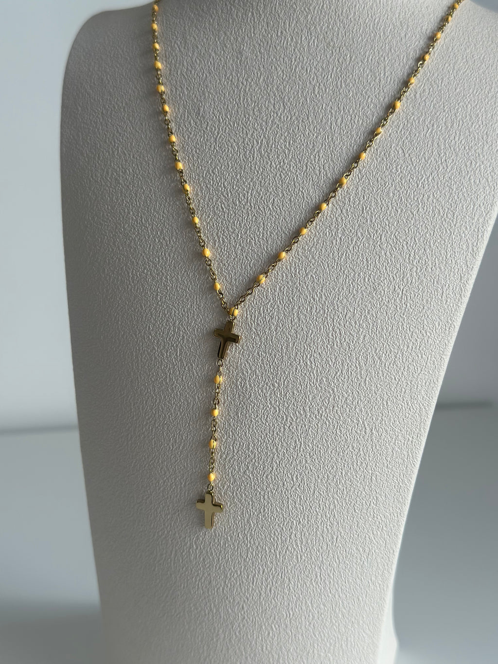 Collier Croix — Acier Inoxydable 316L