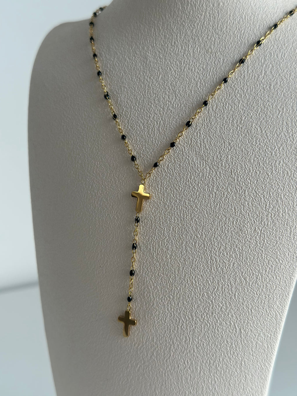 Collier Croix — Acier Inoxydable 316L