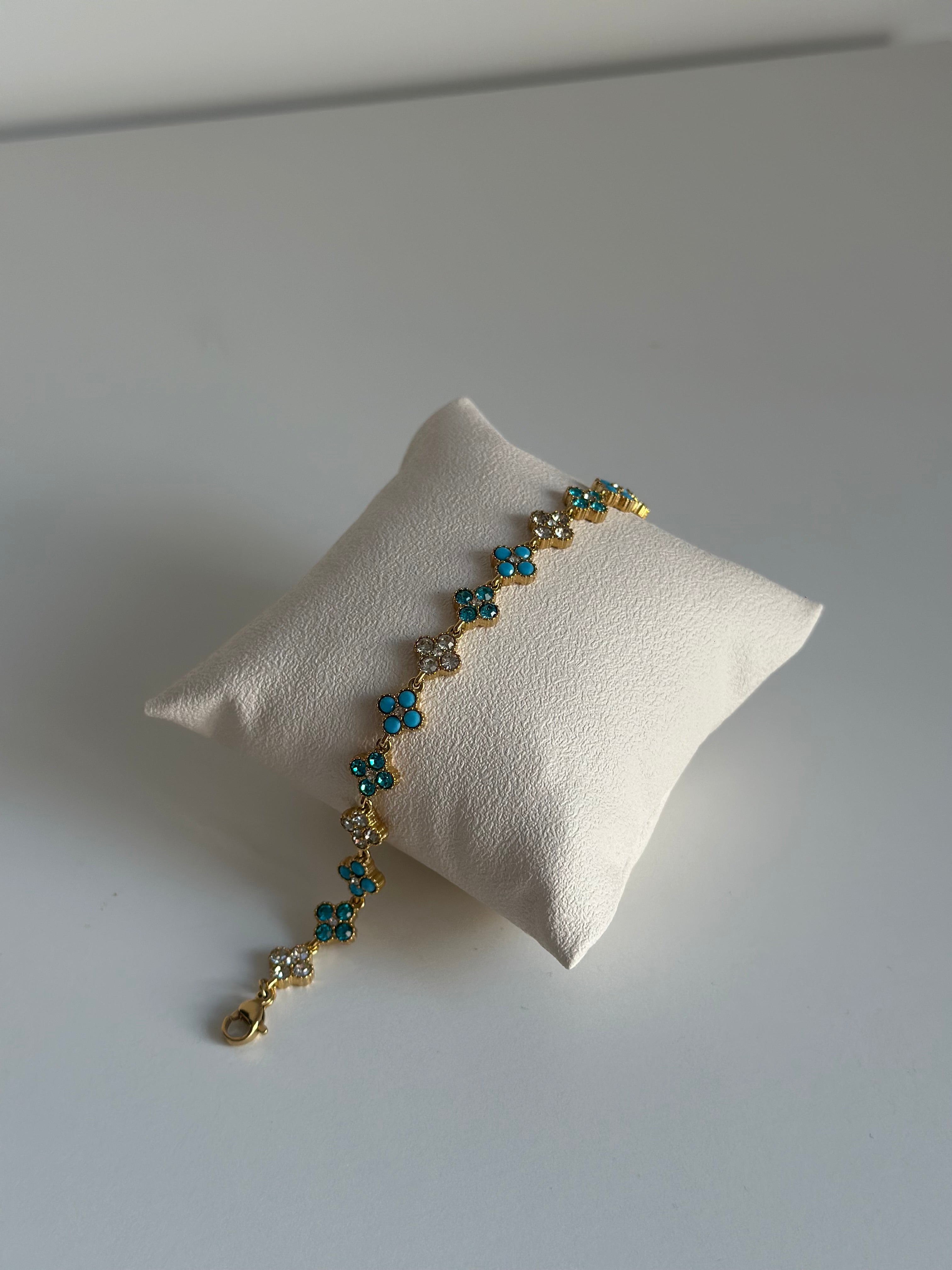Bracelet Bleu — Acier Inoxydable