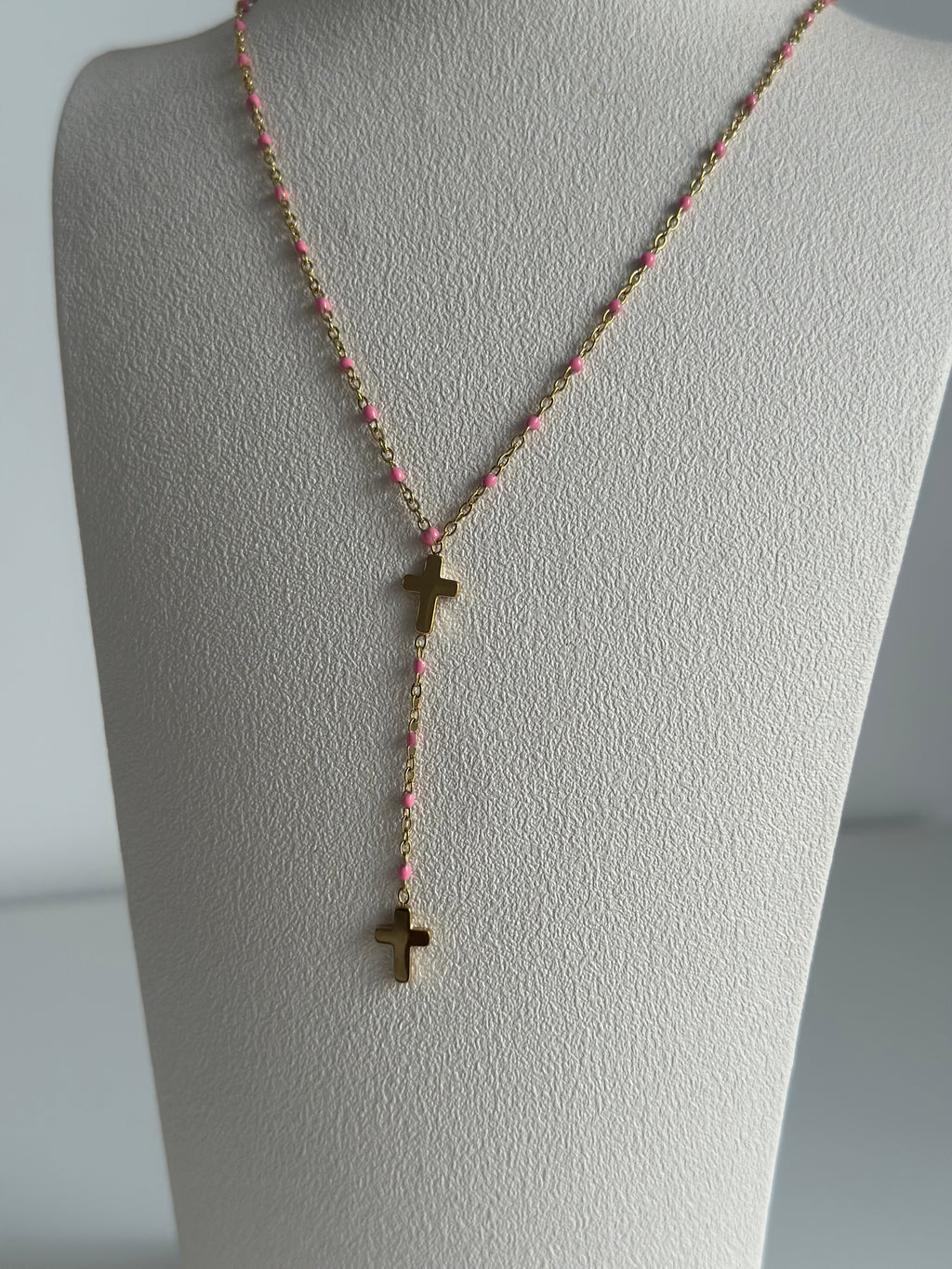 Collier Croix — Acier Inoxydable 316L